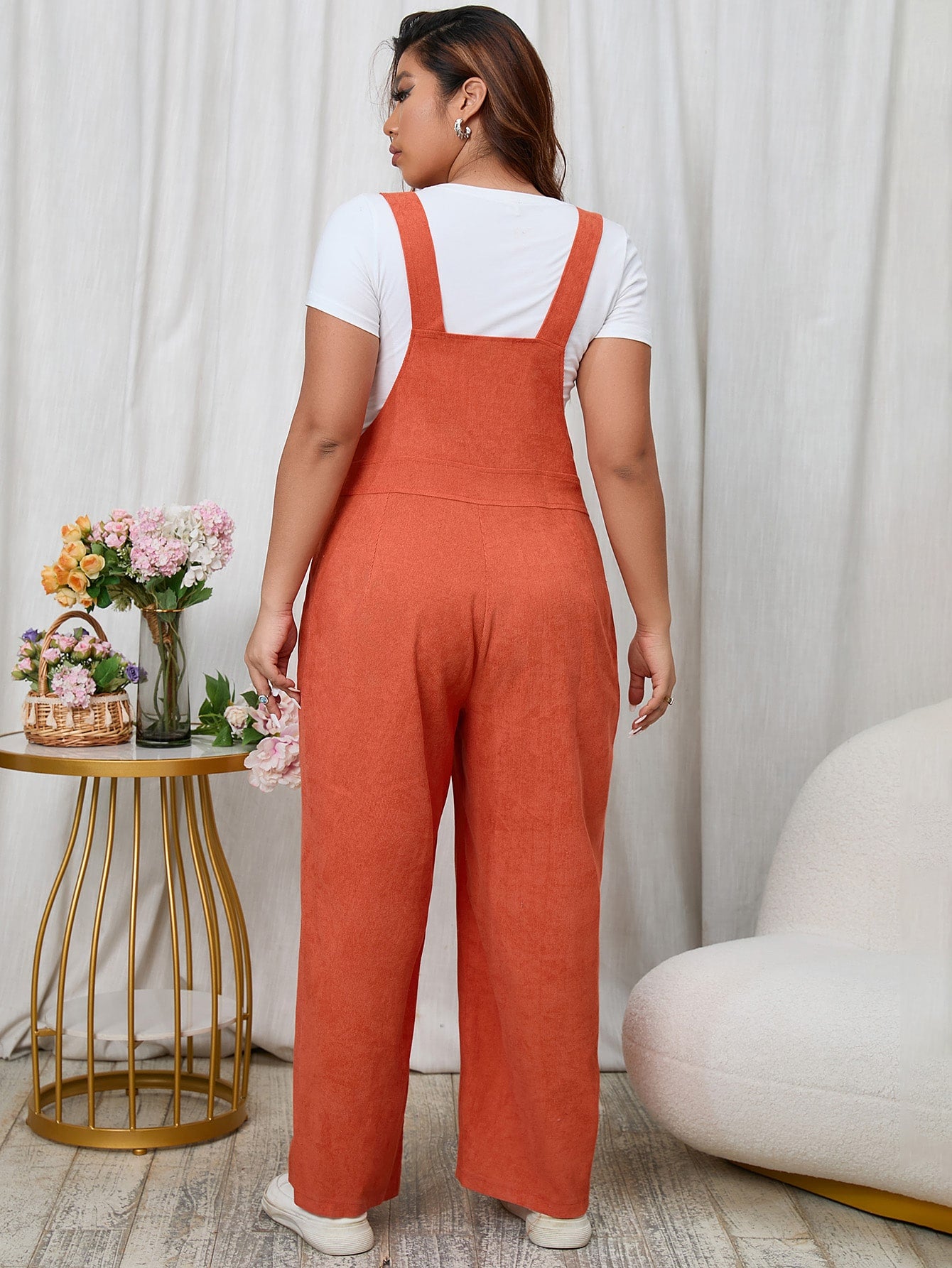 Macacão feminino Plus Size Caroline