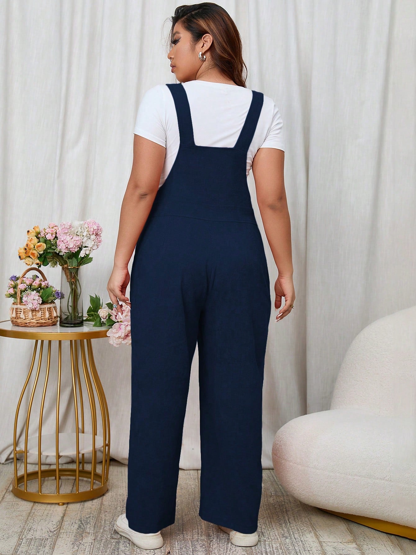 Macacão feminino Plus Size Caroline