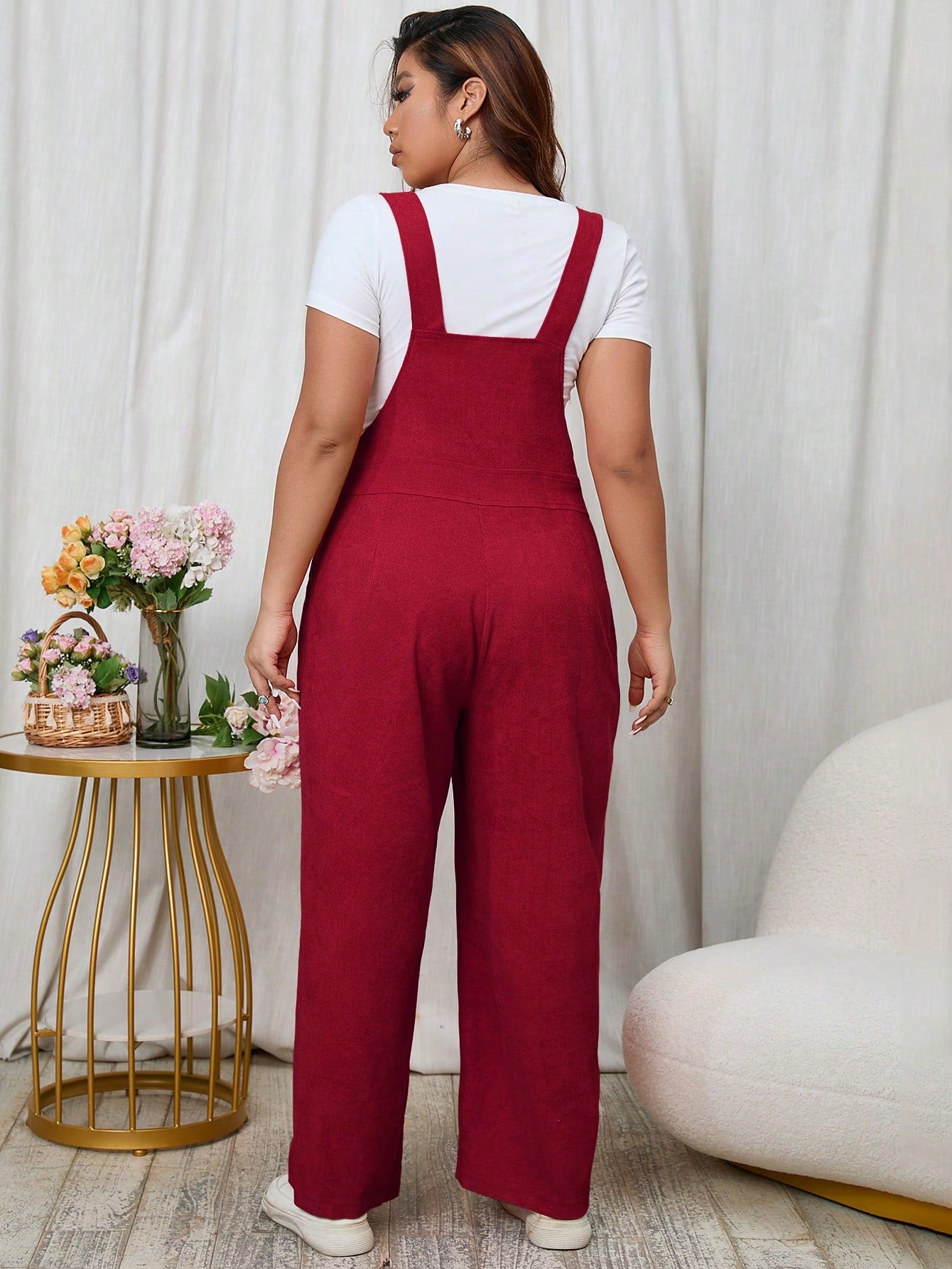 Macacão feminino Plus Size Caroline