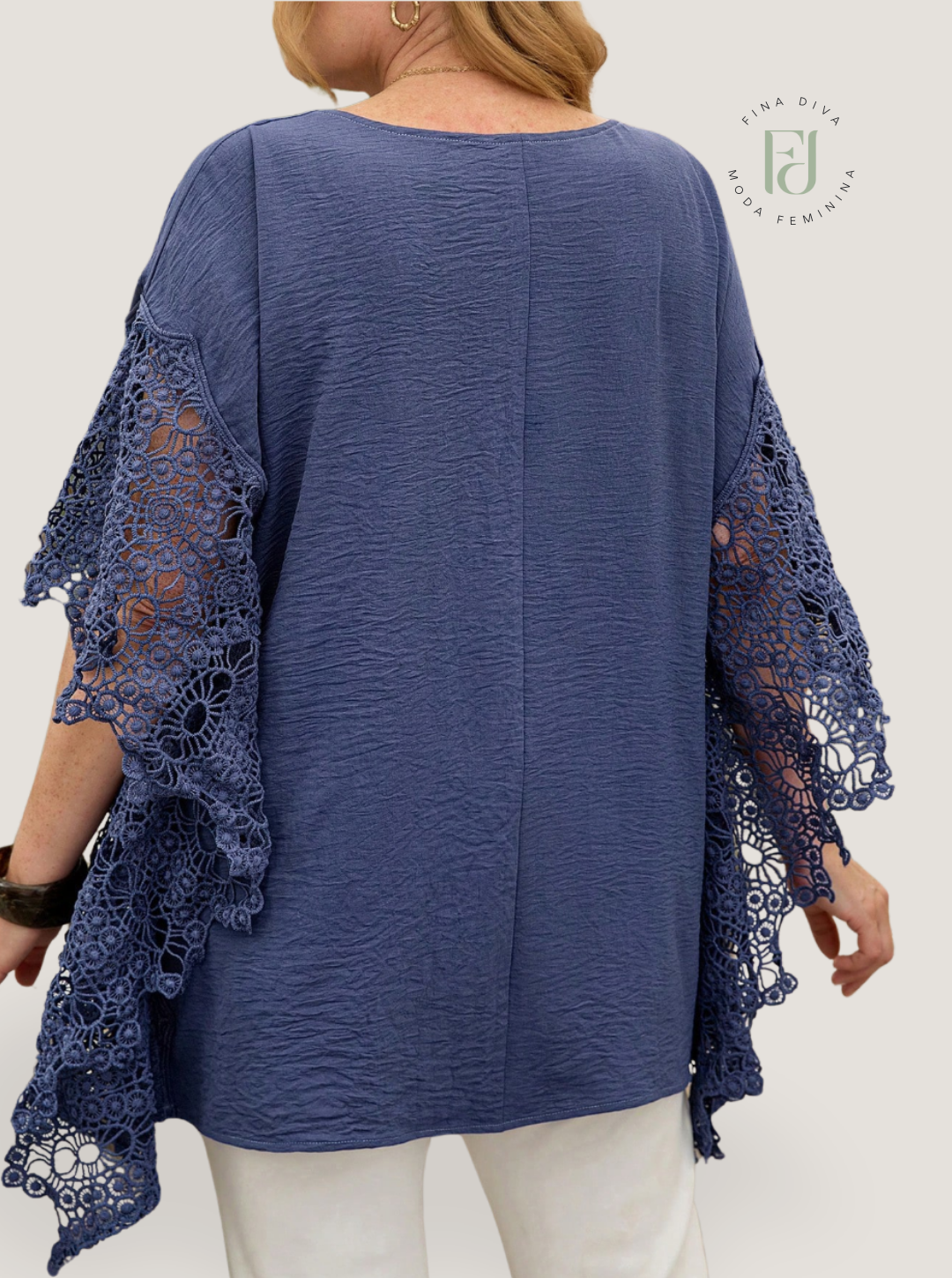 Blusa feminina casual plus size Halima