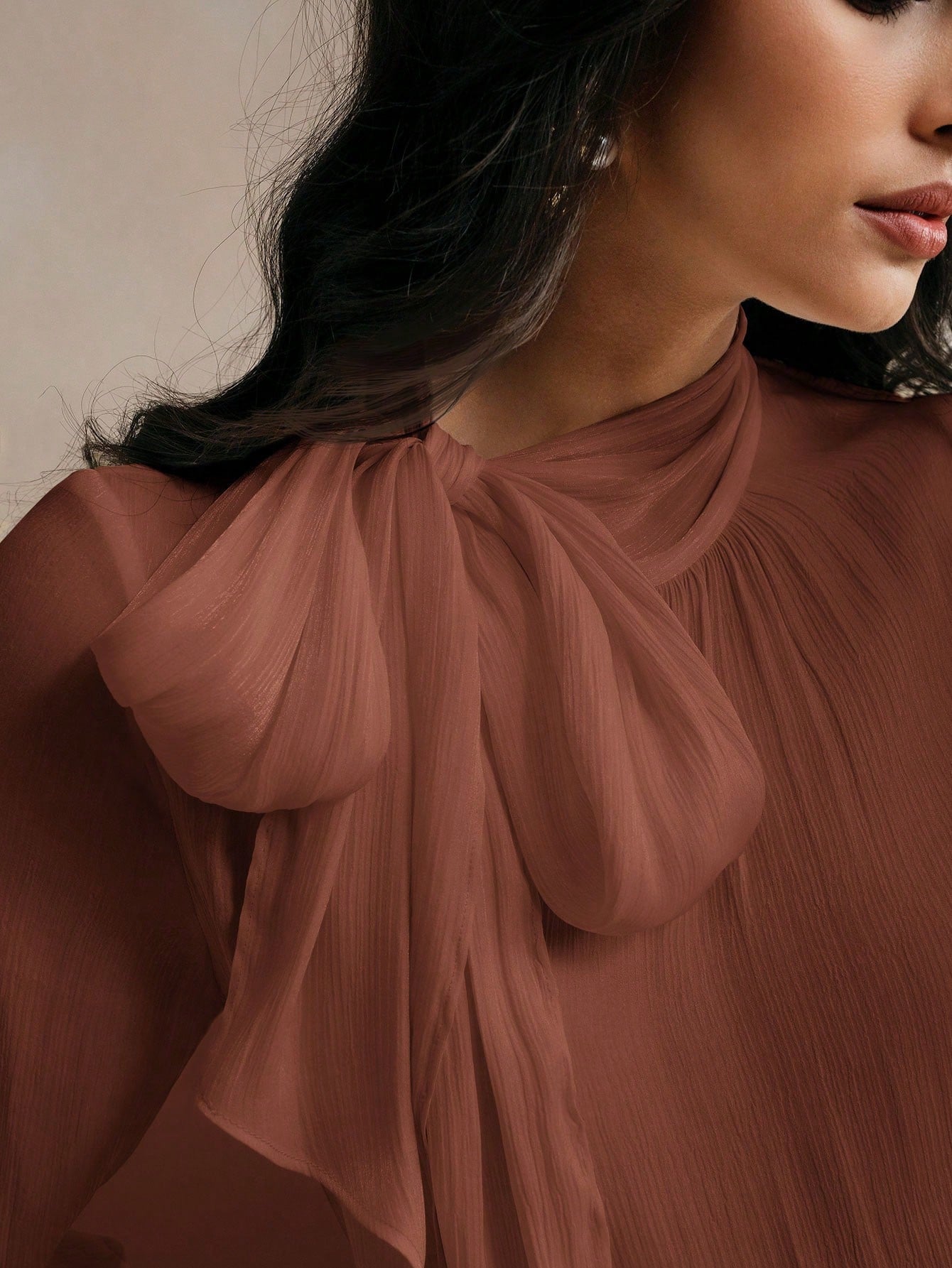 Blusa feminina gola alta Marselha