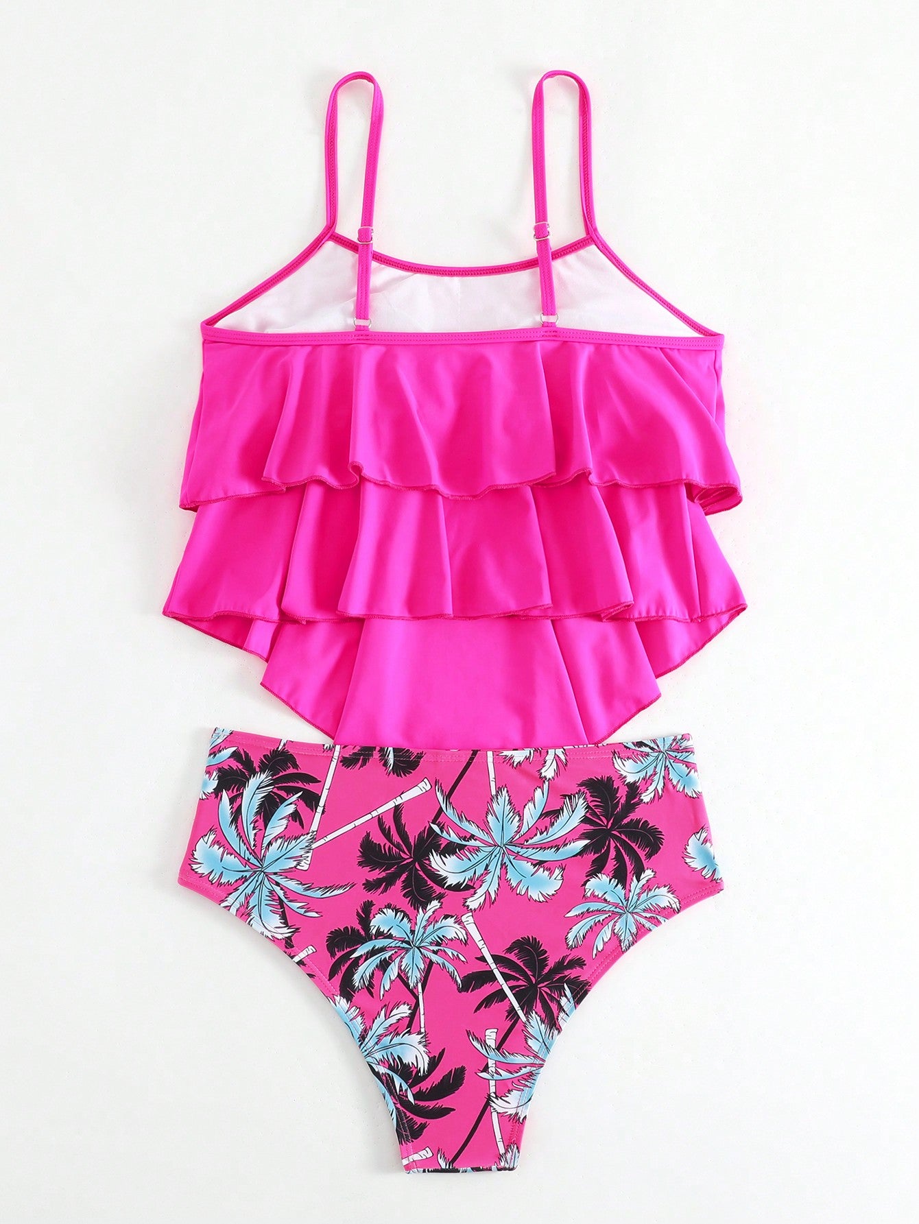 Tankini Feminino Com Babados Cristal.