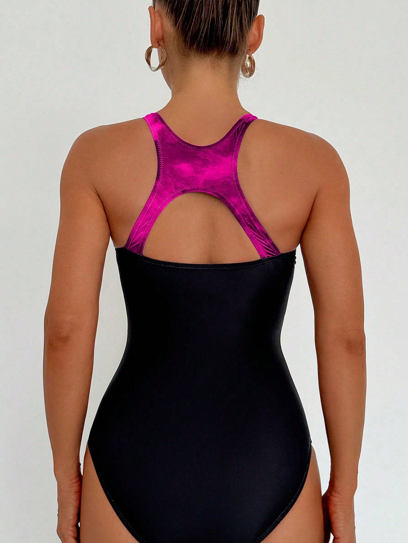 Maiô feminino com estampa laterais Clarice