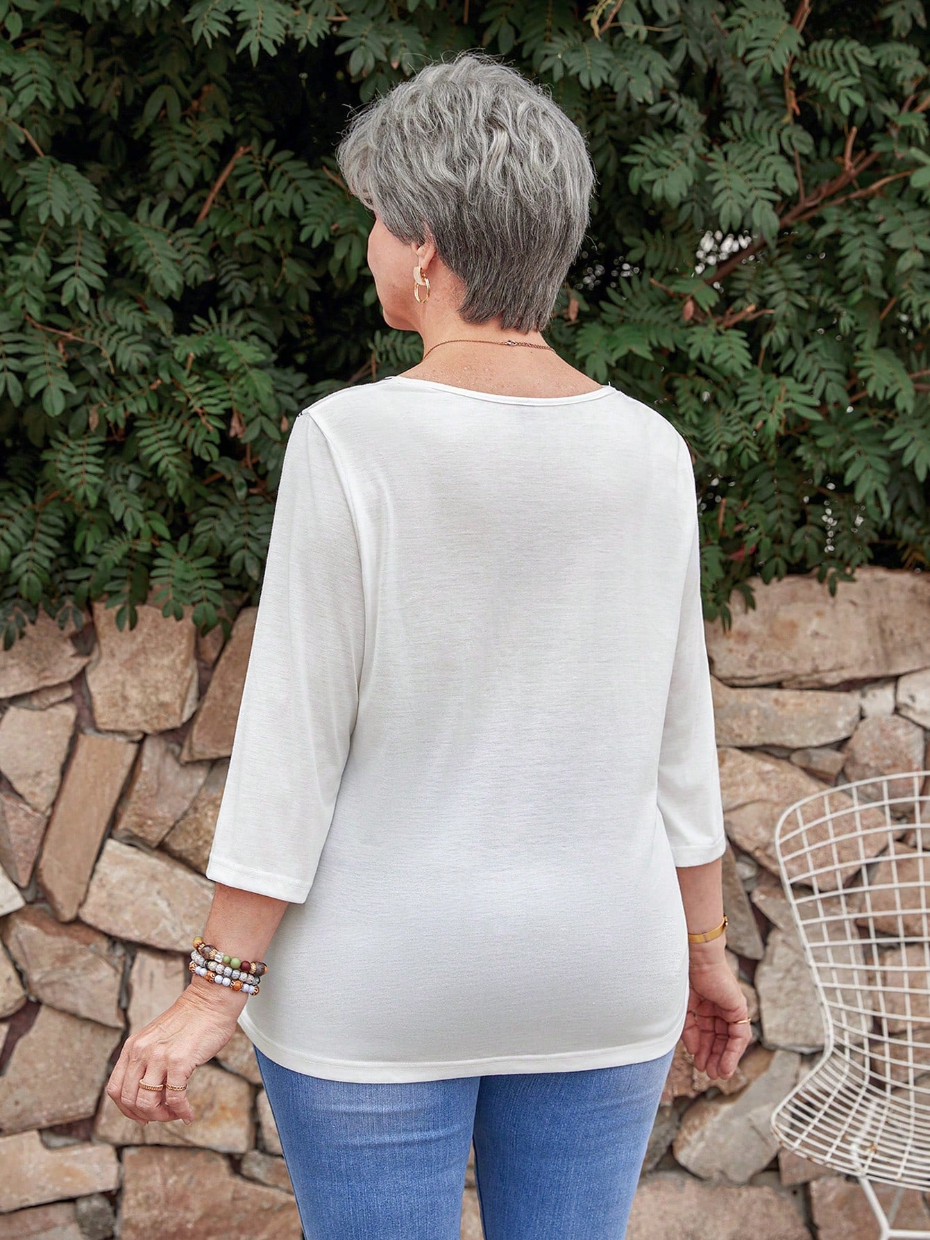 Blusa feminina plus size Rosie