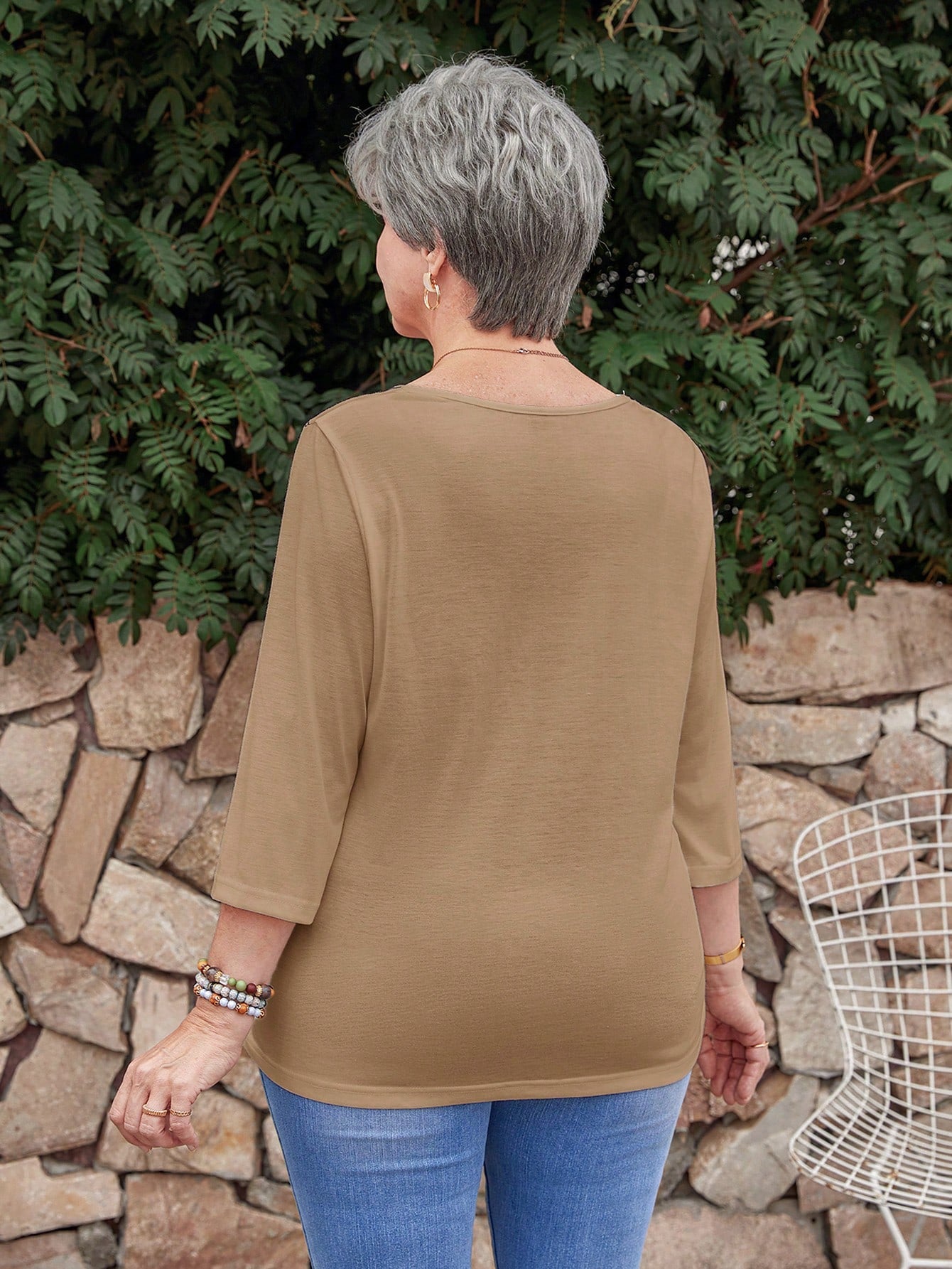 Blusa feminina plus size Rosie