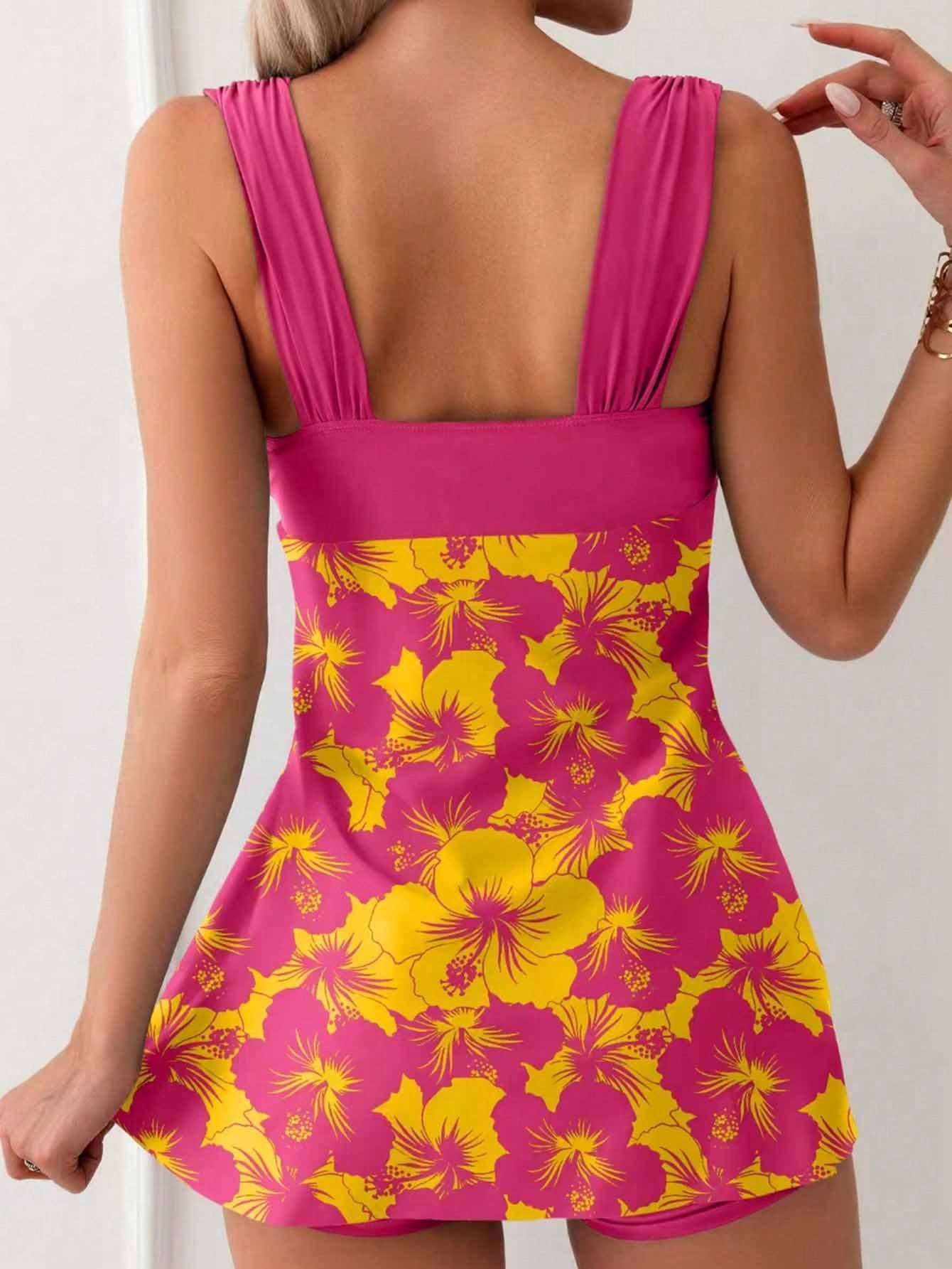 Tankini Feminino Decote V Pequeno  Aruba.