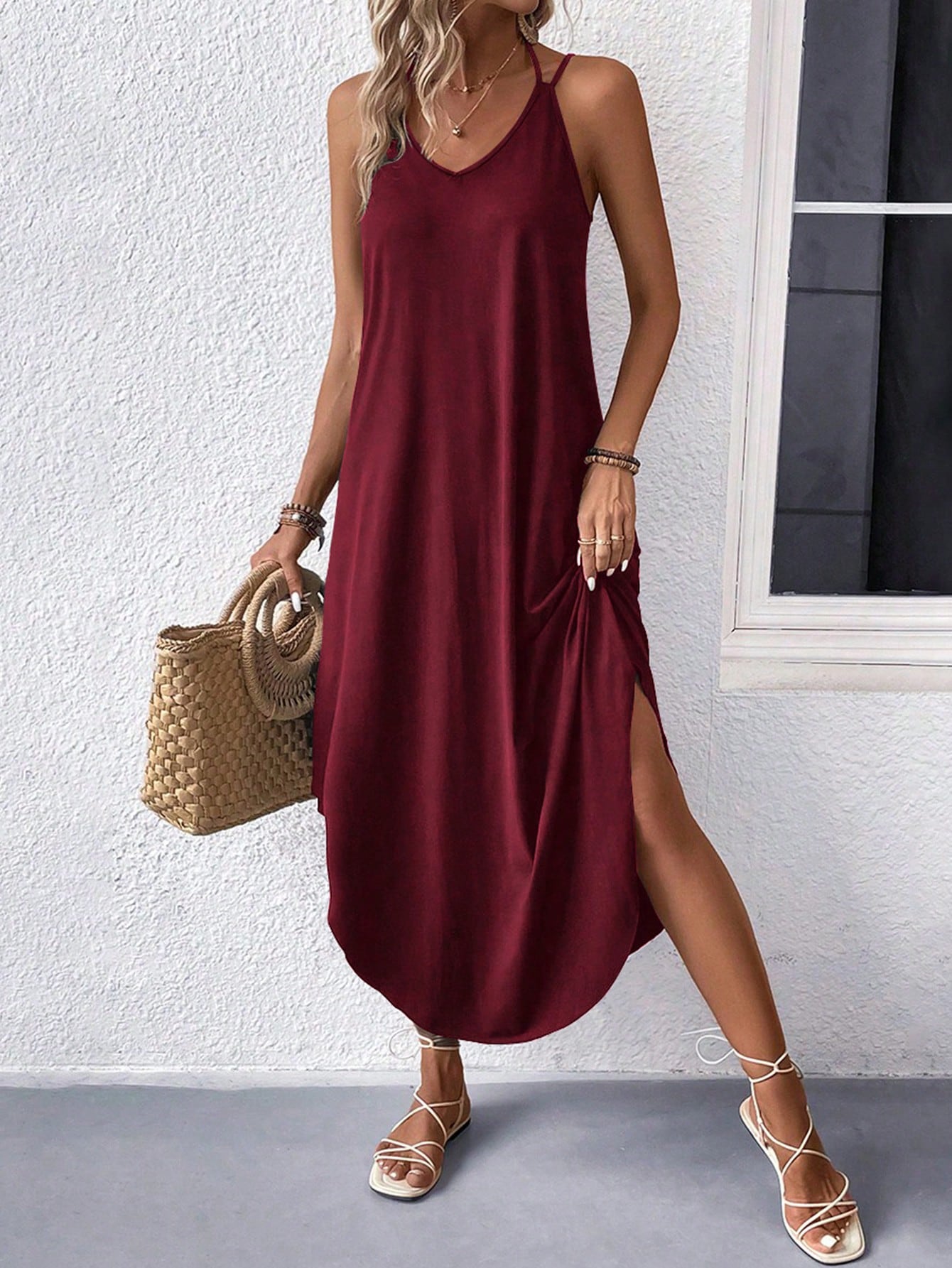 Vestido Feminino Longo Jazmin.